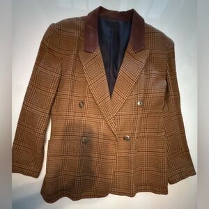Vintage 90s Forenza Blazer Women’s Size 10 Brown Suit Jacket Lined Business